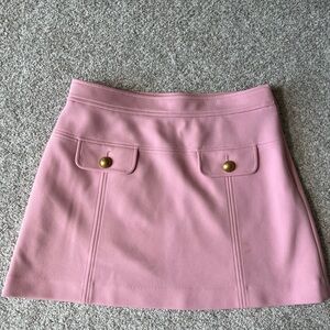 Boden Estella Pink A-line Mini Skirt